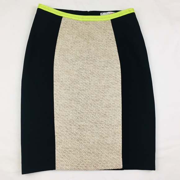 Anthropologie Dresses & Skirts - Anthropologie Neon Tweed Pencil Skirt